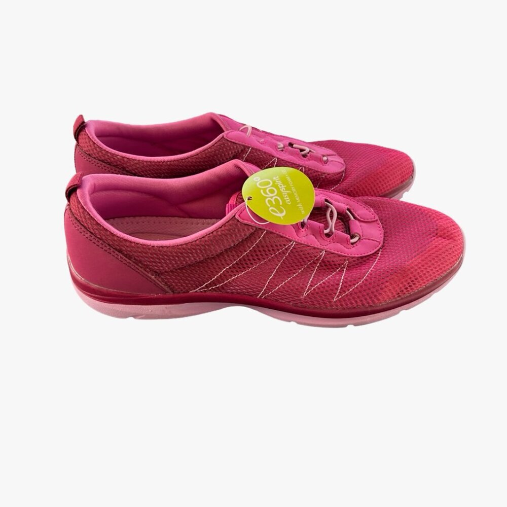 Women Easy Spirit e360 Pink Comfort Slip On Sneakers: Size 11 Brand New With Tag